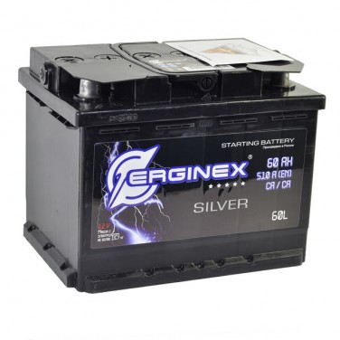 Аккумулятор ERGINEX 60Ah прямой полярности