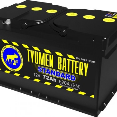 Аккумулятор TYUMEN BATTERY 72Ah обратной полярности низкий