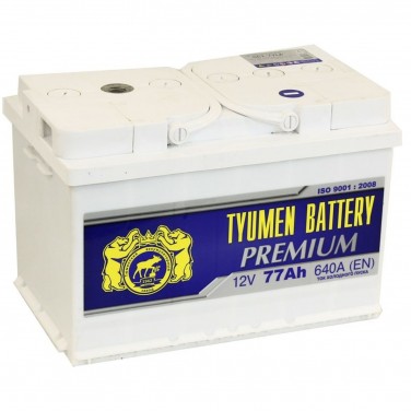 Аккумулятор TYUMEN BATTERY PREMIUM 77Ah прямой полярности