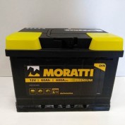 Аккумулятор MORATTI PREMIUM  60Ah обратной полярности низкий
