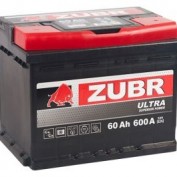 Аккумулятор ZUBR ULTRA 60Ah обратной полярности