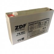 Тяговый аккумулятор 'ZDF' TB 607  AGM (6В; 7Ач;  (151/34/194)