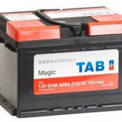 Аккумулятор TAB Magic 62Ah обратной полярности низкий