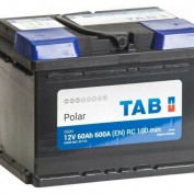 Аккумулятор TAB Polar 60 Ah обратной полярности необслуживаемый
