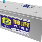 Аккумулятор TYUMEN BATTERY PREMIUM 220Ah прямой полярности