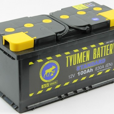 Аккумулятор TYUMEN BATTERY 100Ah обратной полярности